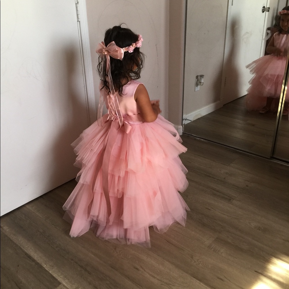 Blush pink dress